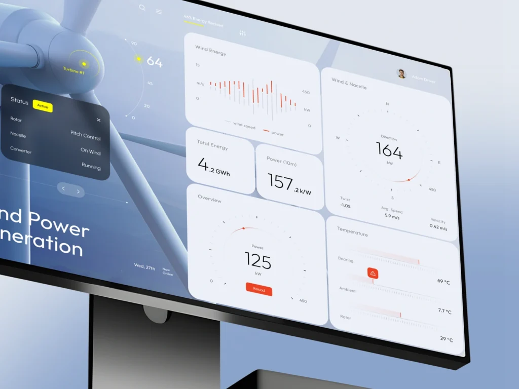 WindFarm SaaS - Renewable Energy Dashboard 4