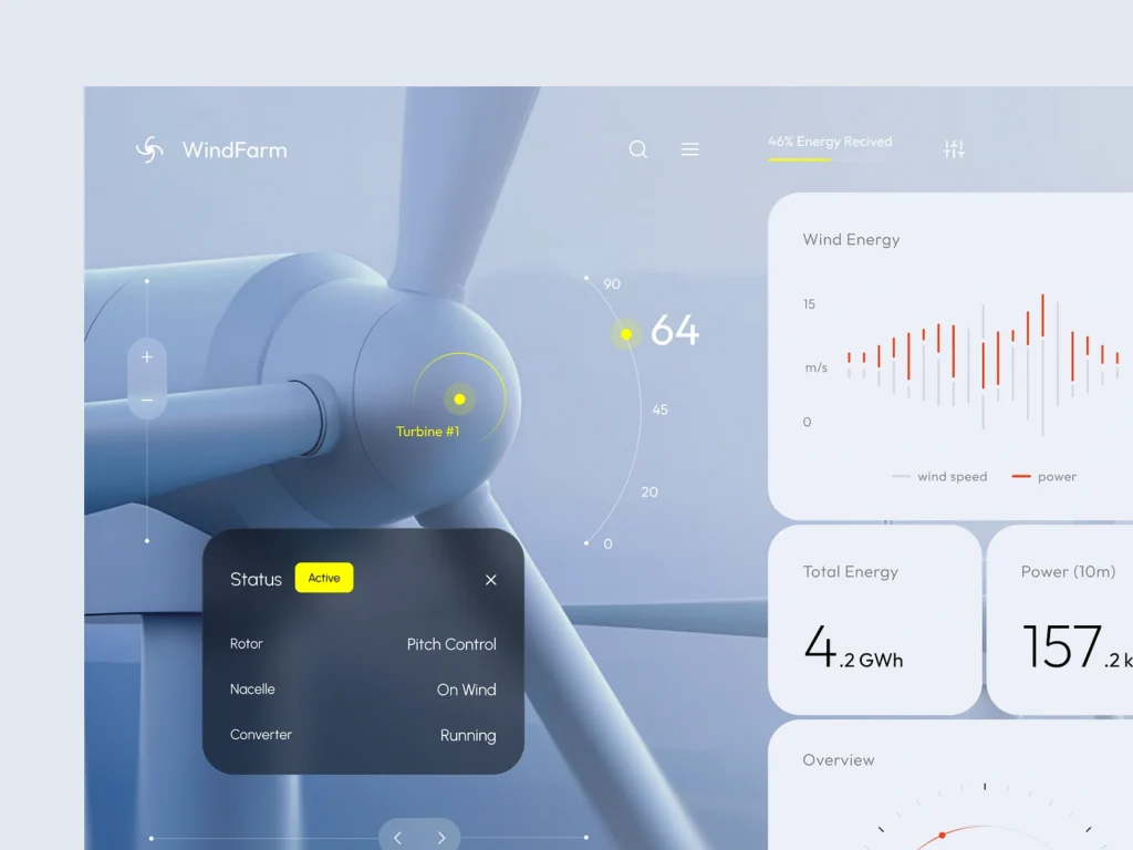 WindFarm SaaS - Renewable Energy Dashboard 3