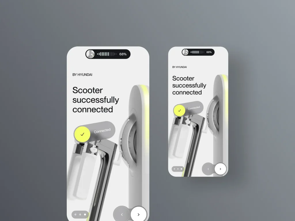 E-Scooter - Smart AI Mobile App 3