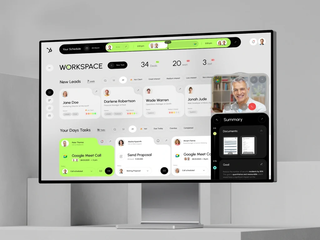 HubSpot CRM – Sales Management Dashboard 1