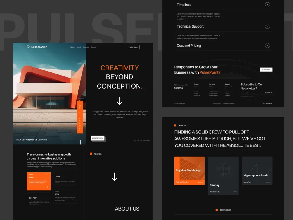 PulsePoint - Agency website 1