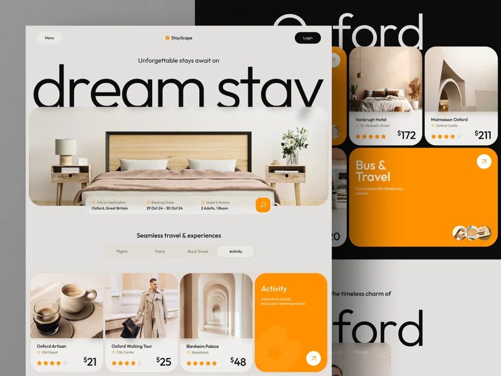 StayScape - Travel & Hotel Booking Platform 1