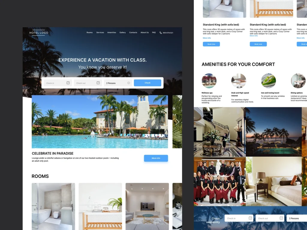 Travel Website Sample 2