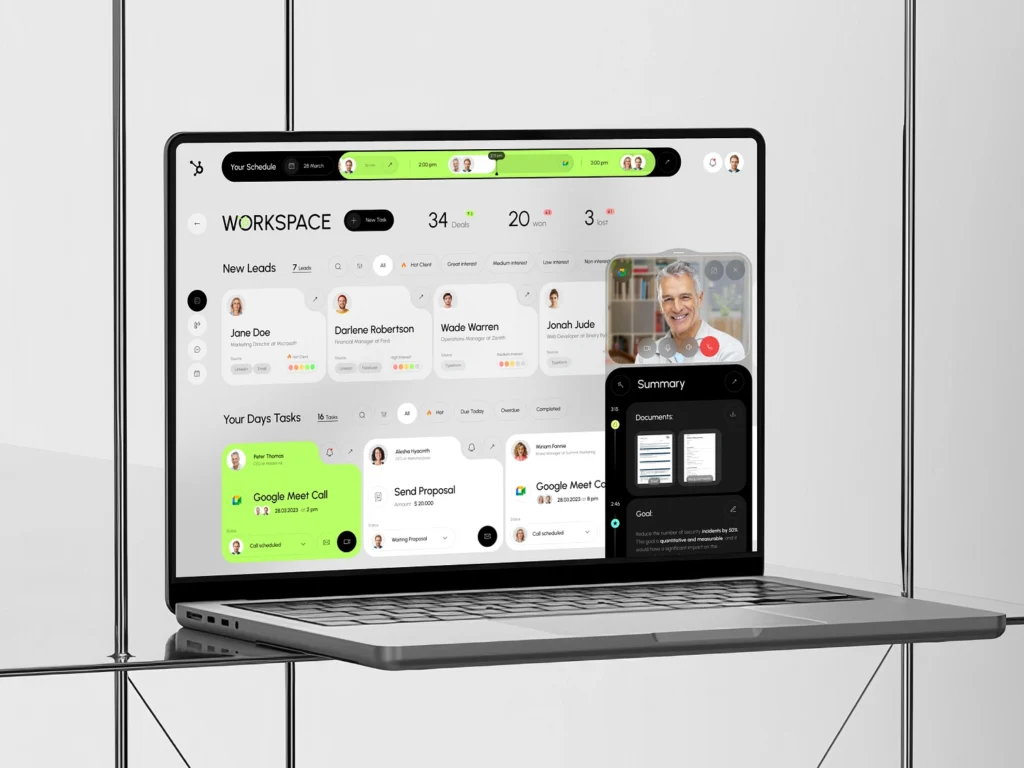 HubSpot CRM – Sales Management Dashboard 4