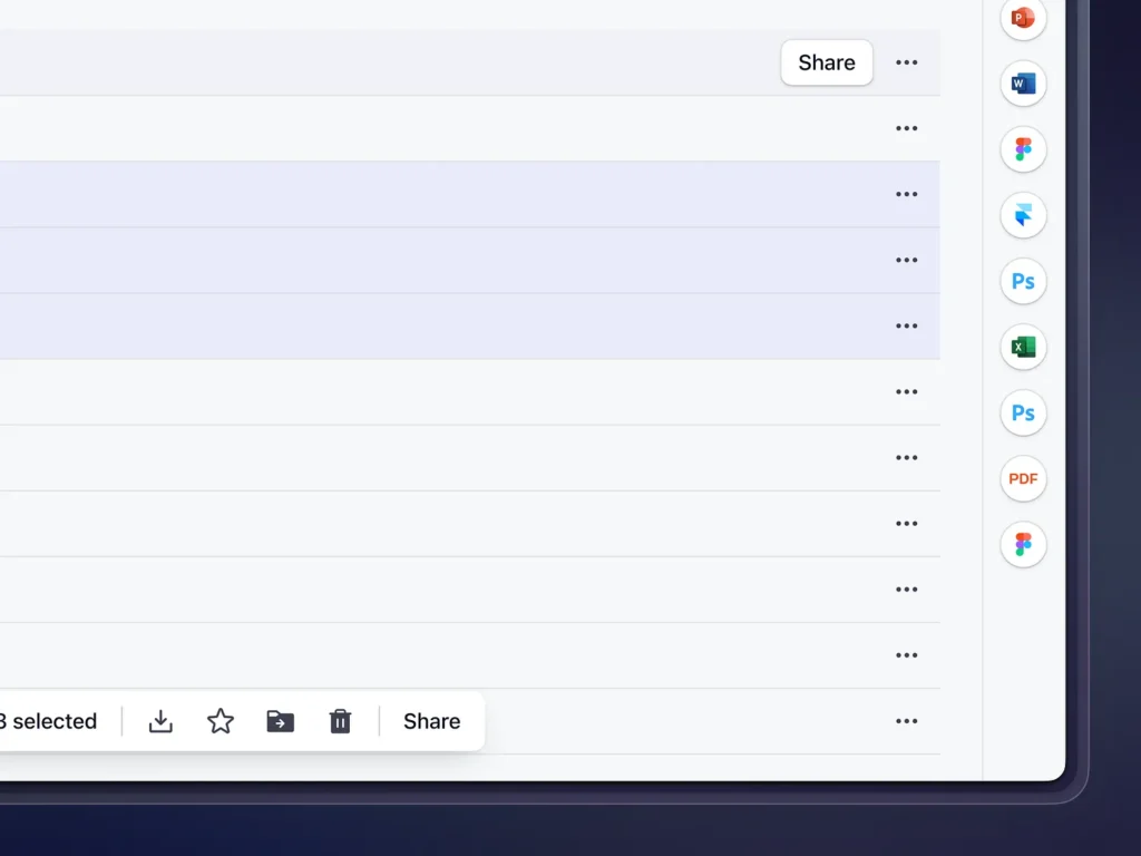 Cloud Storage SaaS Dashboard for Web 5