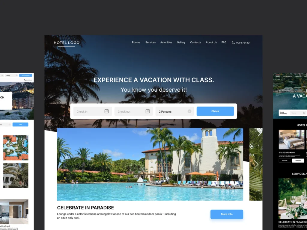 Travel Website Sample 1