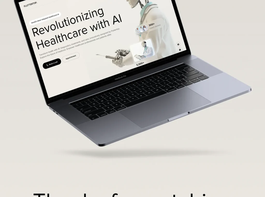 AI Website Design for Healthcare 3