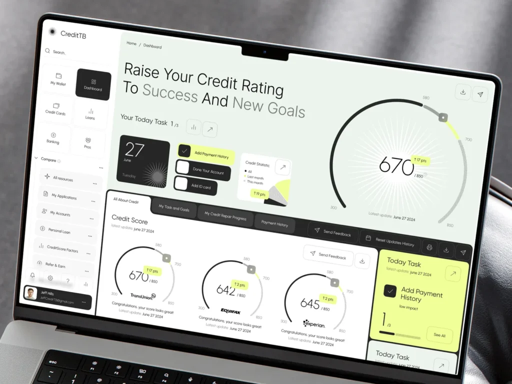 CreditTB - Credit SaaS Dashboard 3